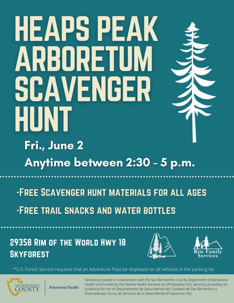 heaps peak arburetum scavenger hunt 2023 768x994