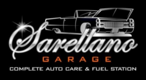 sarellano garage auto shop in lake arrowhead logo 2024 300x165